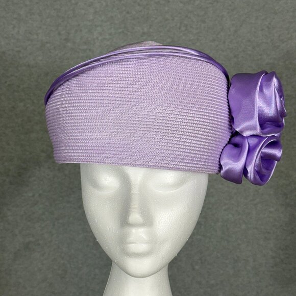 Lavender KENTUCKY DERBY HAT or Sunday Church Service Hat - Picture 1 of 6
